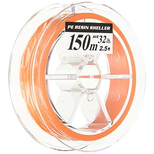 ヤマトヨテグス(YAMATOYO) PEライン PEレジンシェラー 150ｍ 0.6号 10lb 4本編み+コーティング オレンジ | 