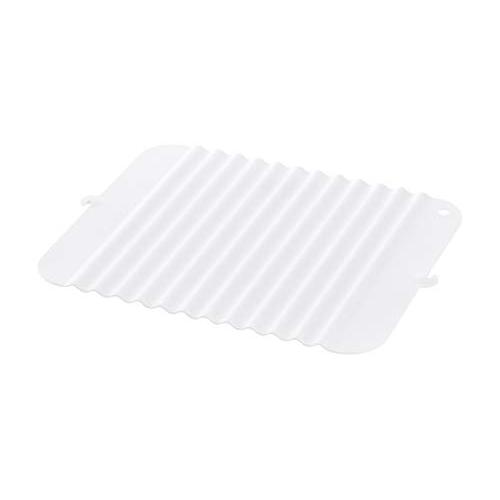 リッチェル シンクマット ホワイト S シェリー 立てて乾かせるシリコーンシンクマット S 耐熱 | 