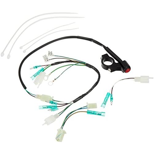 ポッシュ(POSH) レーシングSPハーネスキット タイプ2 (キルスイッチ・プッシュタイプ) NSR50~1994年 220216 | 