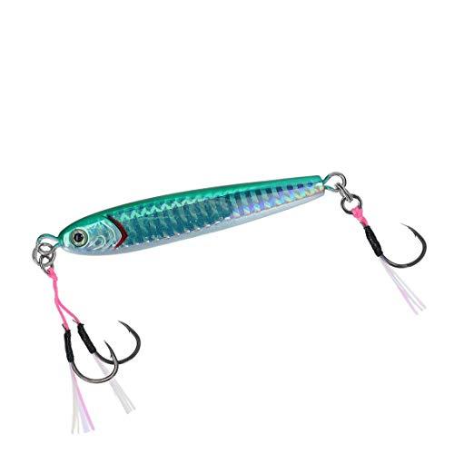 ダイワ(DAIWA) メタルジグ TGベイト SLJ フック付き 80g FPHグリーンシルバー ルアー | 