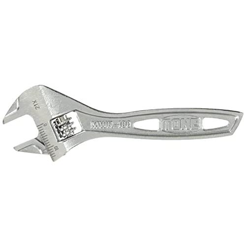 トネ(TONE) モンキレンチ(目盛付) MWR-100 全長100mm | 