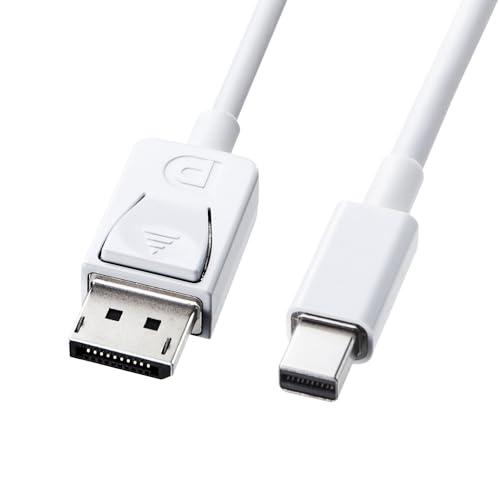 サンワサプライ Mini-DisplayPort 変換ケーブル 1.0m ホワイト KC-DPM1W | 