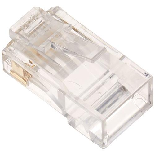 エレコム(ELECOM) RJ45コネクタ CAT6対応 単線・ヨリ線対応 10個入り LD-6RJ45T10 | 