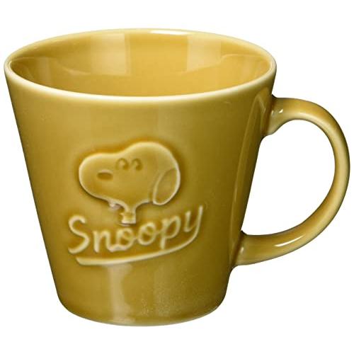 PEANUTS ( ピーナッツ ) マグカップ 約340ml レリーフ 飴 ブラウン 日本製 SN903-11 | 