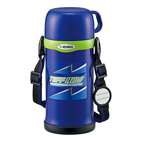 象印 水筒 コップつき ステンレスボトル 600ml ブルー SC-MC60-AA | 