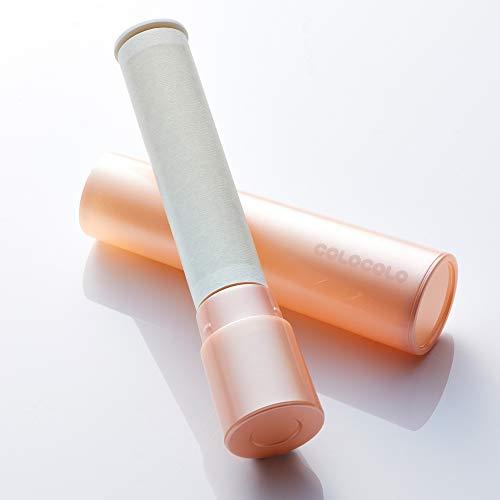 ニトムズ コロコロ 本体 コロフルモバイル 携帯用 洋服用 花粉落とし ほこり取り 生地を傷めない テープ幅75mm 25周 1巻入 パールピン | 