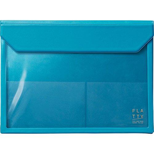 キングジム バッグインバッグ FLATTY A4 水色 5366ミス | 