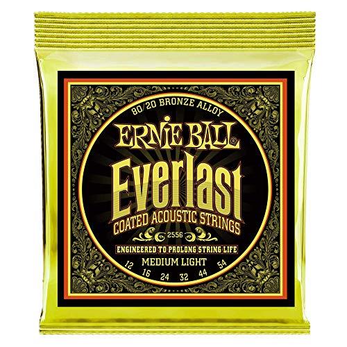 正規品 ERNIE BALL 2556 アコースティックギター弦 (12-54) EVERLAST COATED 80/20 BRONZE ME | 
