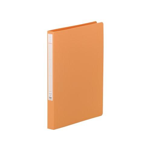 リヒトラブ バインダー パンチレスファイル A4 橙 F367-3 | 