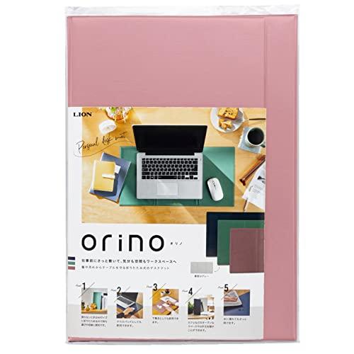 ライオン事務器 デスクマット オリノ A4サイズに折りたためる ピンク OM-A4（P） | 