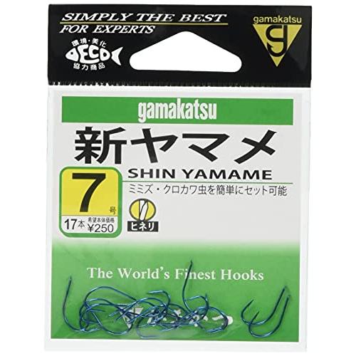 がまかつ(Gamakatsu) 新ヤマメ フック 青 7号 釣り針 | 