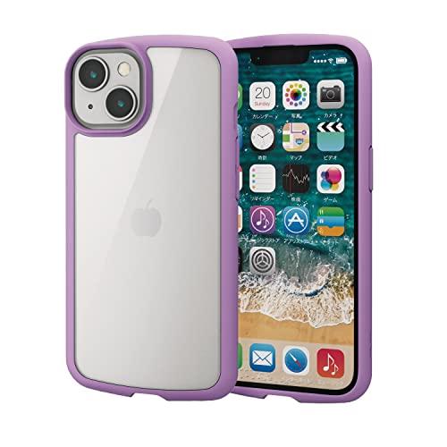エレコム iPhone 14 / 13 ケース カバー 耐衝撃 衝撃吸収 TOUGH SLIM LITE 全周配置のエアクッションが衝撃を吸収 | 
