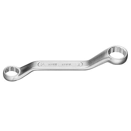 トネ(TONE) ショートめがねレンチ(45°) HPM46-1417 二面幅14×17mm | 