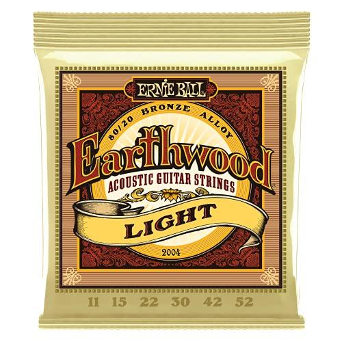 正規品 ERNIE BALL 2004 アコースティックギター弦 (11-52) EARTHWOOD 80/20 BRONZE LIGHT | 