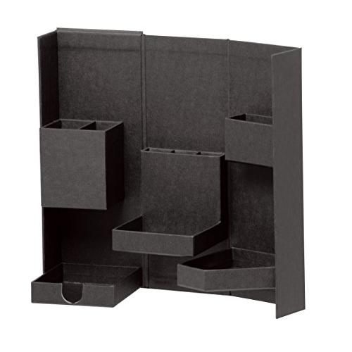 ナカバヤシ ライフスタイルツール 小物入れ 収納ケース ボックスM ブラック LST-B02BK | 