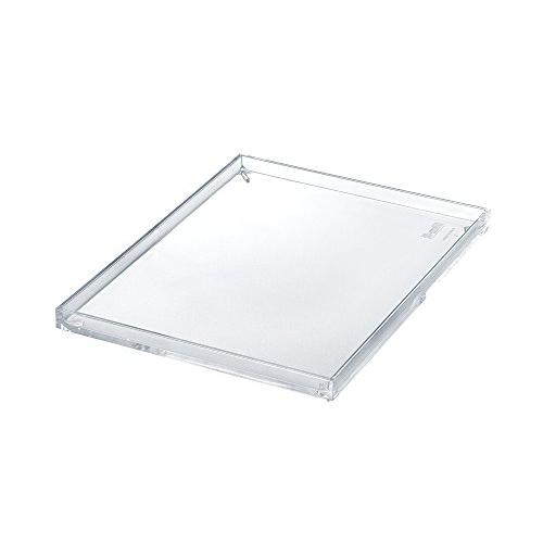 ライクイット (like-it) 収納ボックス 収納ケース ストレージトレーふた(S) 約幅11.5x奥15.4x高1cmクリア日本製CB-T1 | 