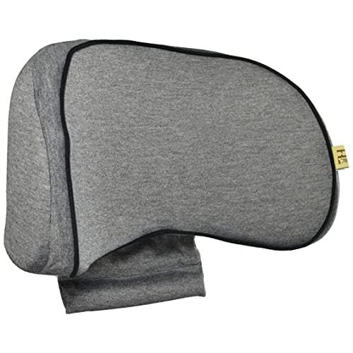 ボンフォーム(BONFORM) シートクッション ヒーリングラボII 軽/普通車 ストッパー付き 低反発ウレタン 37x14.5x18cm グレ | 