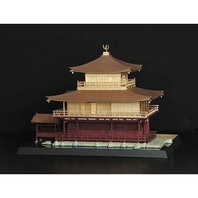 フジミ製1/100金閣寺　塗装済み完成品（一休さんより虎の屏風絵の巻仕様） フジミ製1/100金閣寺 塗装済み完成品（一休さんより虎の屏風絵の