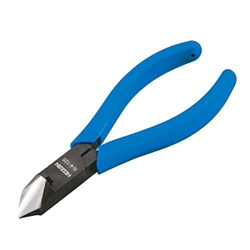 ホーザン(HOZAN) 斜ニッパー 切れ味鋭い斜刃仕上げ 銅線切断に適した鋭い切れ味・使いやすい斜刃 全長133mm N-4-125 | 