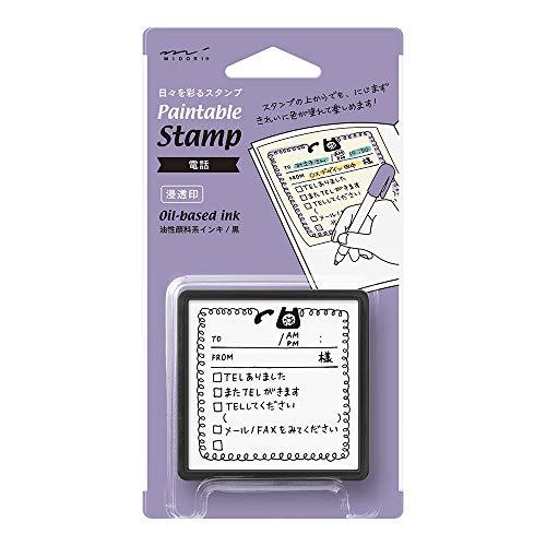 ミドリ スタンプ 浸透印 電話柄 35404006 | 