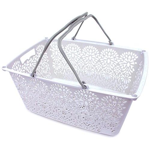 マハロカンパニー レジかごバスケット ムーンストーン MB020 幅507×奥行360×高さ240mm | 