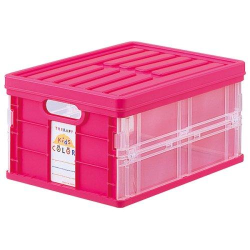 ナカバヤシ セラピーキッズカラー折畳コンテナミニ蓋付 CFC-TC-301KP | 