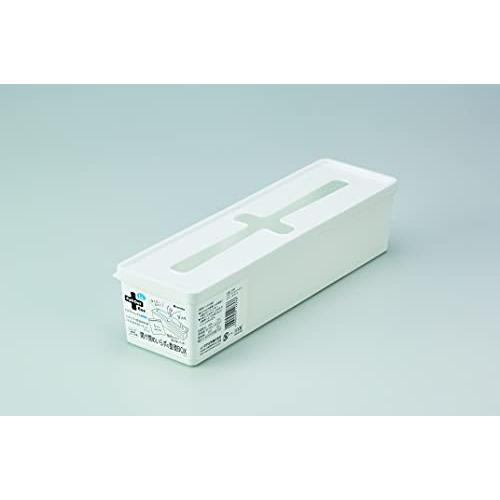 プルアウトボックス ＬＬ ８．６×２９．５×高さ７．１ｃｍ ホワイト | 