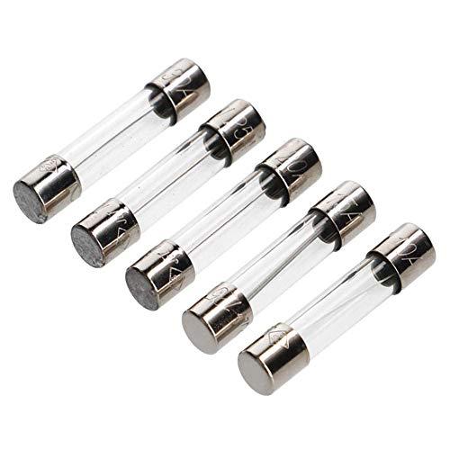 エーモン(amon) 管ヒューズセット 10/15/20/25/30A (約φ6.4×長さ約30mm) 各1本入 3660 | 