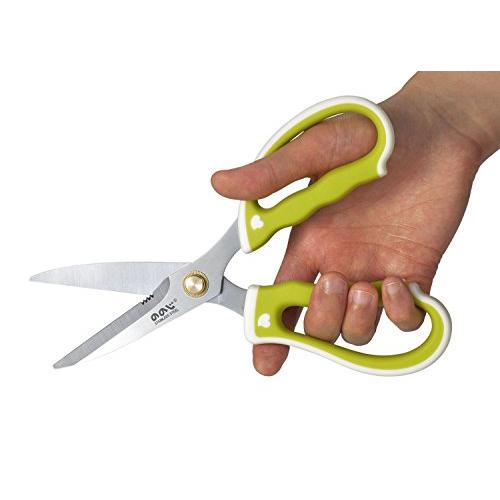 ののじ キッチンバサミ 暮らしを楽しむ グリーン LKS-01GW | 