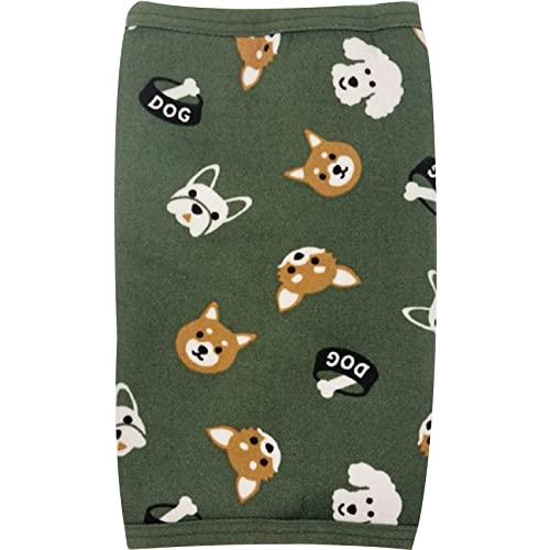 丸和貿易 ぽかぽか足首ウォーマー ドッグフェイス オリーブ サイズ：約サイズ：フリー 2003960-01 | 