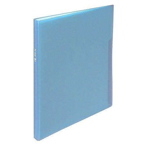 ナカバヤシ クリアファイル クリアブック ポイ・ブック 20P 40スペース ブルー CB5036B | 