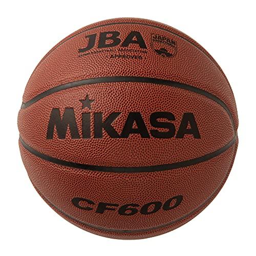 ミカサ(MIKASA) バスケットボール 日本バスケットボール協会検定球 6号 (女子用・一般・社会人・大学・高校・中学) 人工皮革 茶 CF6 | 