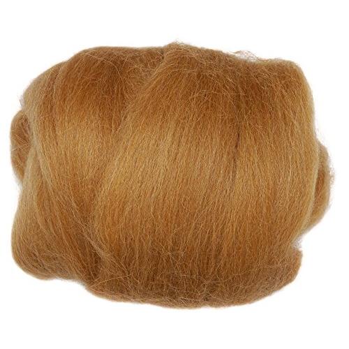 ハマナカ リアル羊毛フェルト 植毛ストレート 40g ダークレッド H440-005-554 | 