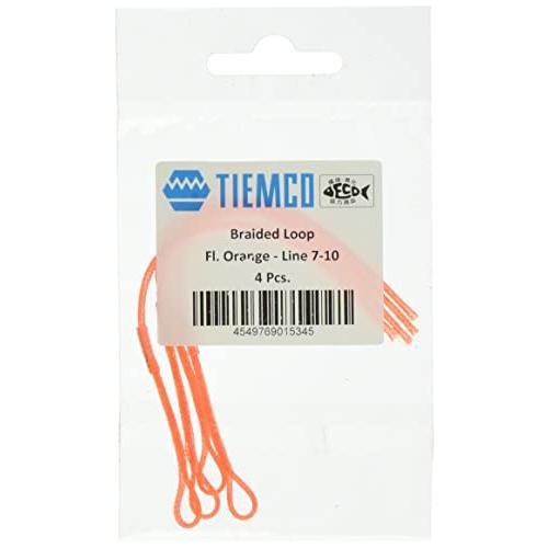 ティムコ(TIEMCO) ブレイデッドループ #7-10 FLオレンジ | 