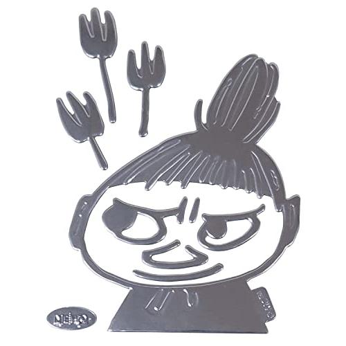 メイホウ MOOMIN リトルミイ エンブレムステッカー シルバー FS076 | 