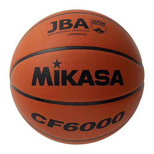 ミカサ(MIKASA) バスケットボール 日本バスケットボール協会検定球 6号 (女子用・一般・社会人・大学・高校・中学) 特殊天然皮革 茶 C | 