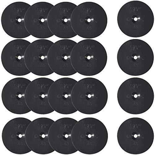 セフティー3 防草シート押え釘用パット 釘の頭が飛び出ないフラット構造 60mm 日本製 20個入 | 