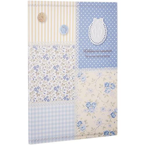 ナカバヤシ ポケットアルバム5冊組 パッチワーク ブルー 5PL-270-31-B | 