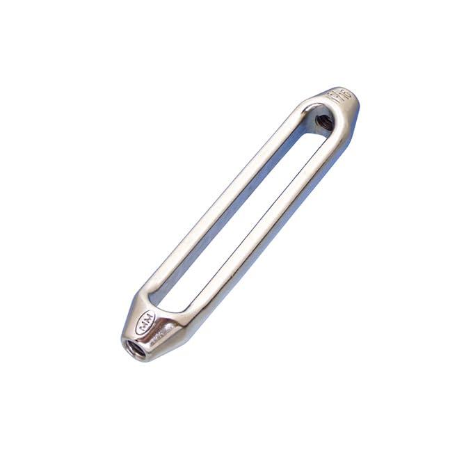 MM 水本機械製作所 SUS304 ステンレス 枠式ターンバックル枠のみ(ミリネジ) TB-10M | 