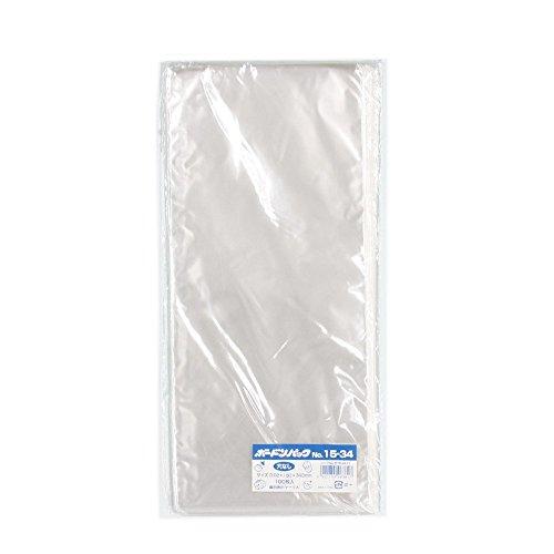 ヘイコー ポリ袋 防曇袋 ボードンパック No.15-34 穴なし 100枚 006763471 | 