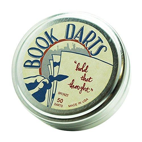 銀座吉田 ブックダーツ ブックマーク ブロンズ 缶入り 50コ入り | 
