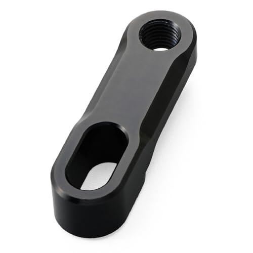 デイトナ(Daytona) バイク用 ミラーステー 片側1個 10mm正ネジ/逆ネジ付属 オフセットホルダー 35-45mm ブラック 9961 | 