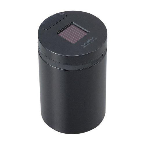 セイワ(SEIWA) 車内用品 灰皿 ソーラー缶アッシュ3 ソーラータイプ ブルーLED ブラック W638 | 