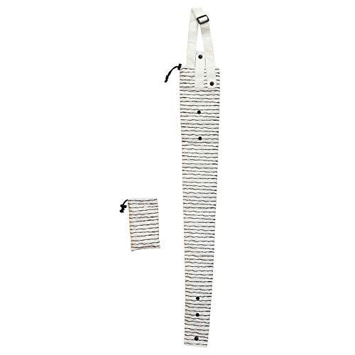 ベストコ(Bestco) 傘カバー ゼブラホワイト 長さ82.5cm 長傘 折りたたみ傘対応 車内 通勤 通学 雨天快滴 ND-889 | 