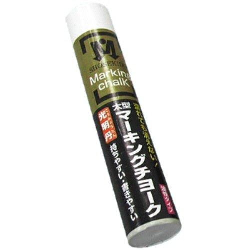 祥碩堂 太型マーキングチョーク 白 1箱(12本入) S30001 | 