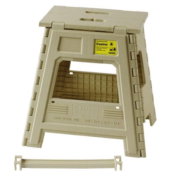 スロウワー(SLOWER) 折りたたみ 椅子 軽量 コンパクト おしゃれ チェア FOLDING スツール Casino サンド ベージュ 高さ | 