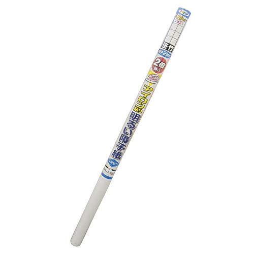 アサヒペン 障子紙 UVカット 2倍強い明るいアイロン貼り障子紙 幅94CM×長さ3.6M 品番6413 笹竹 アイロン貼り U Vカット95% | 