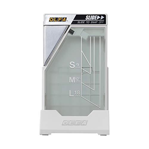 オルファ 裁断機 刃折器 ポキステーション 白 214BS 11.6cm×6.6cm×6.65cm | 