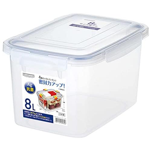岩崎工業 ラストロウェア SLジャンボケース 保存容器 8リットル 密閉 米びつ 7kg B-2896 KN | 