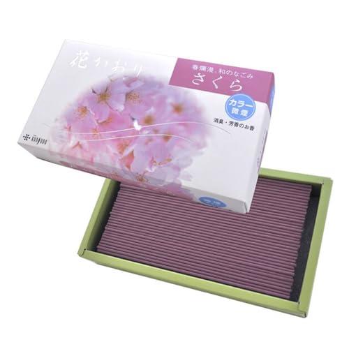 花かおりシリーズ 薫寿堂のお線香 花かおり さくら 微煙 #638 | 